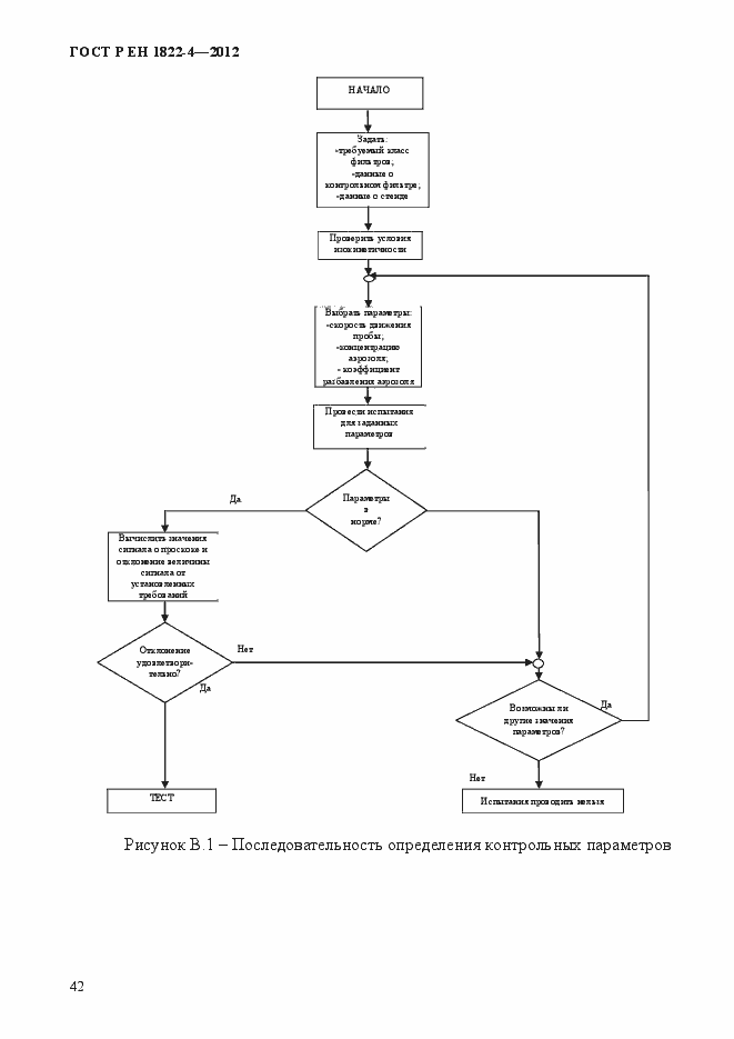 Страница 50 ГОСТ Р ЕН 1822-4-2012