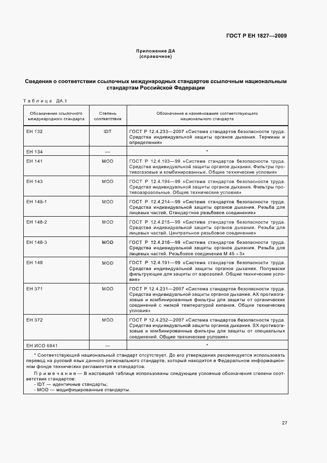 Страница 31 ГОСТ Р ЕН 1827-2009