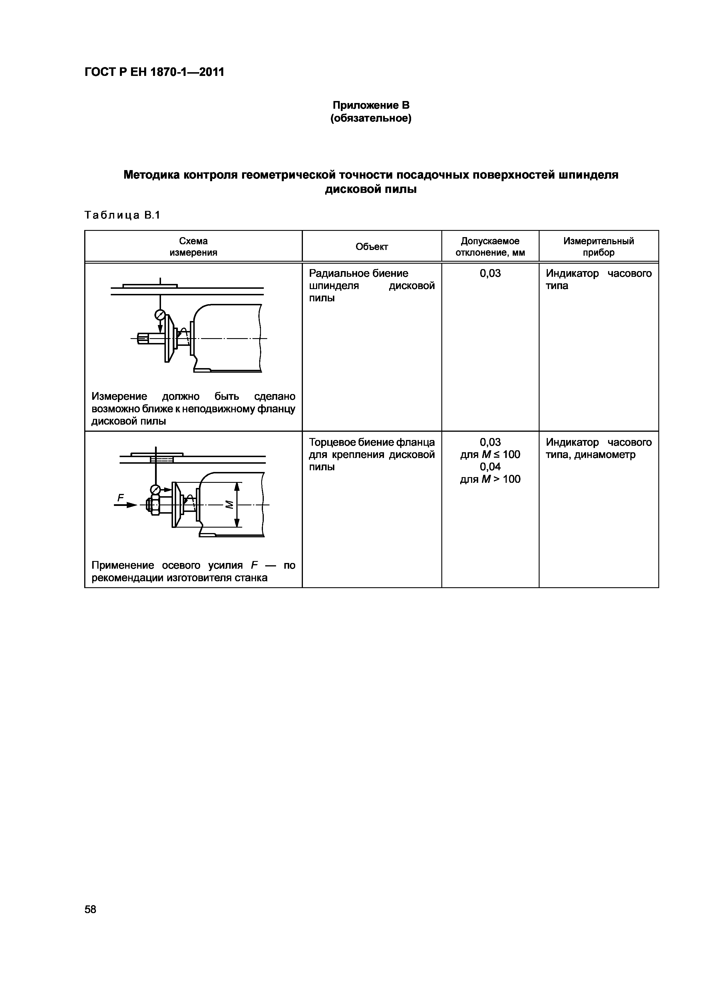 Страница 62 ГОСТ Р ЕН 1870-1-2011