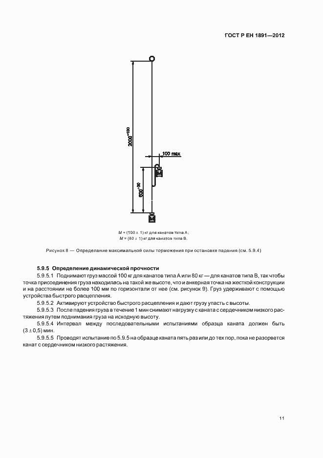 Страница 15 ГОСТ Р ЕН 1891-2012