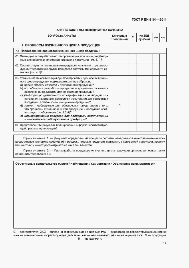 Страница 23 ГОСТ Р ЕН 9101-2011