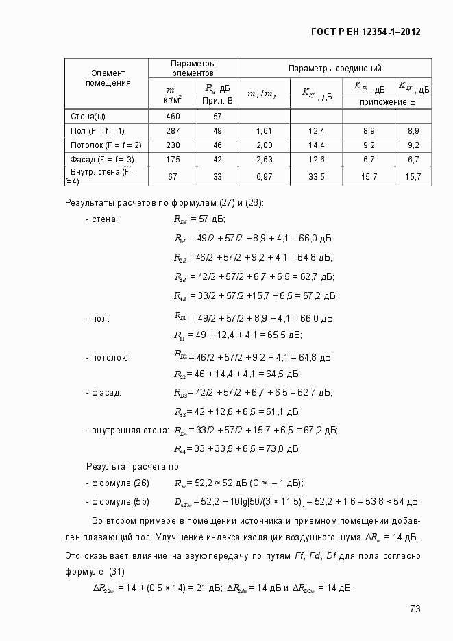 Страница 76 ГОСТ Р ЕН 12354-1-2012