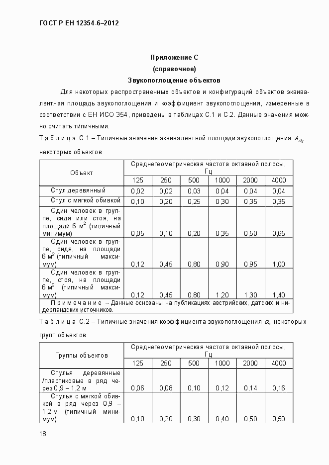 Страница 21 ГОСТ Р ЕН 12354-6-2012