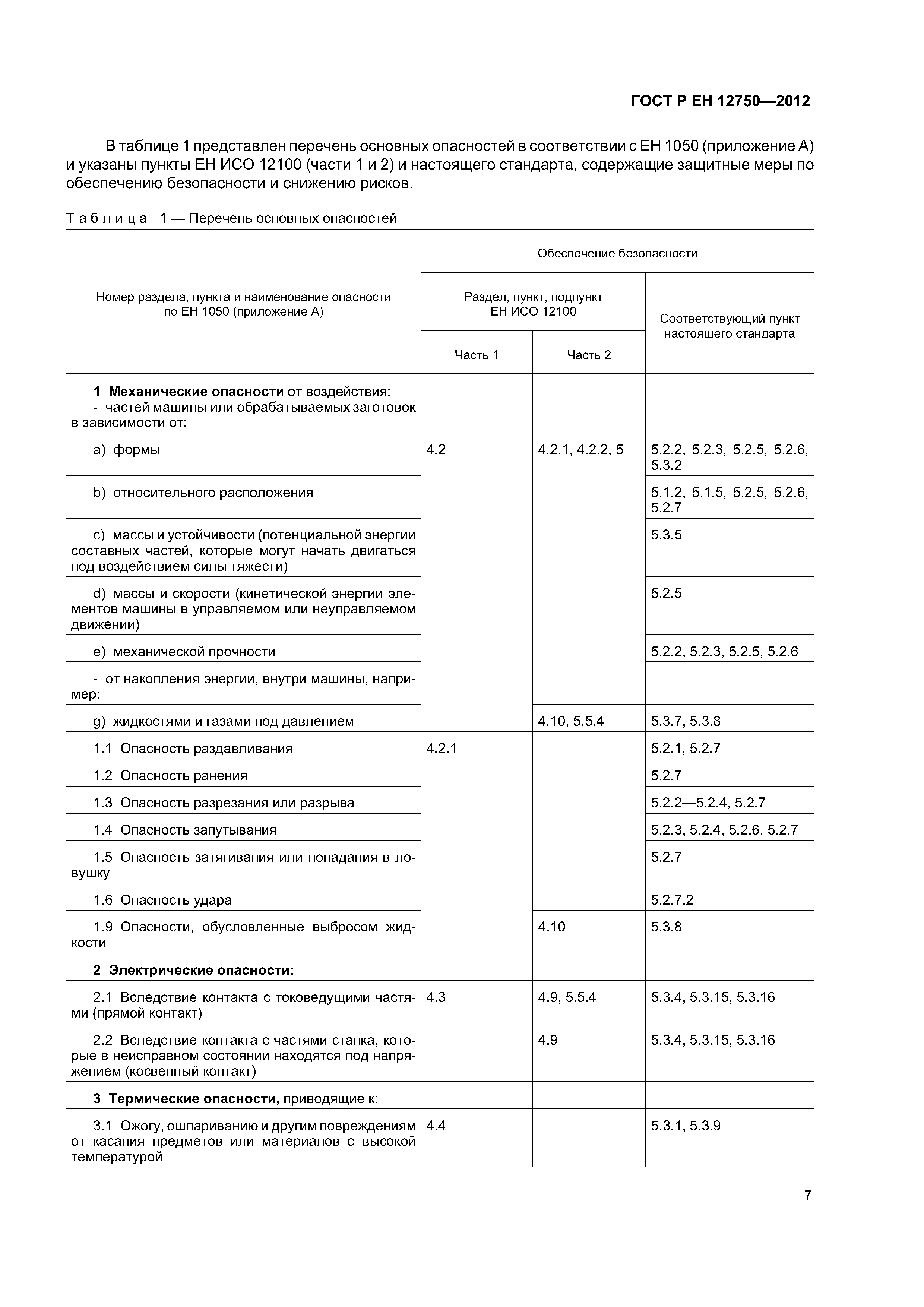 Страница 11 ГОСТ Р ЕН 12750-2012