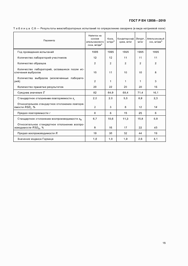 Страница 19 ГОСТ Р ЕН 12856-2010