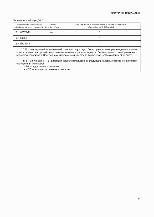 Страница 41 ГОСТ Р ЕН 12942/А1/А2-2010