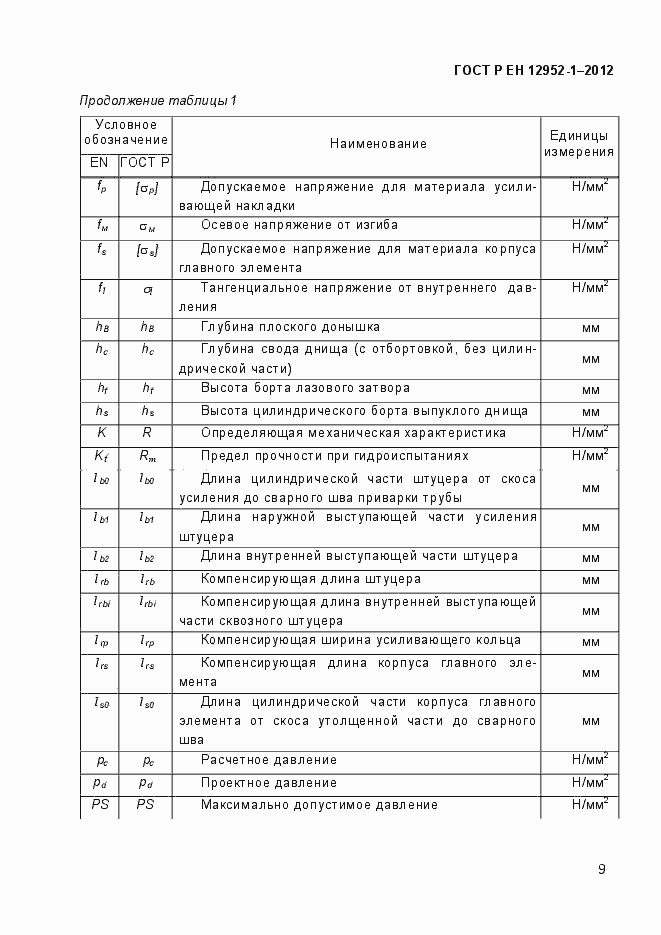 Страница 15 ГОСТ Р ЕН 12952-1-2012