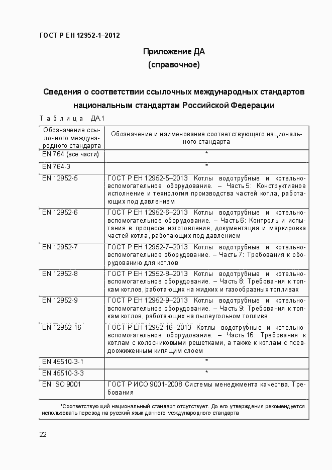 Страница 28 ГОСТ Р ЕН 12952-1-2012