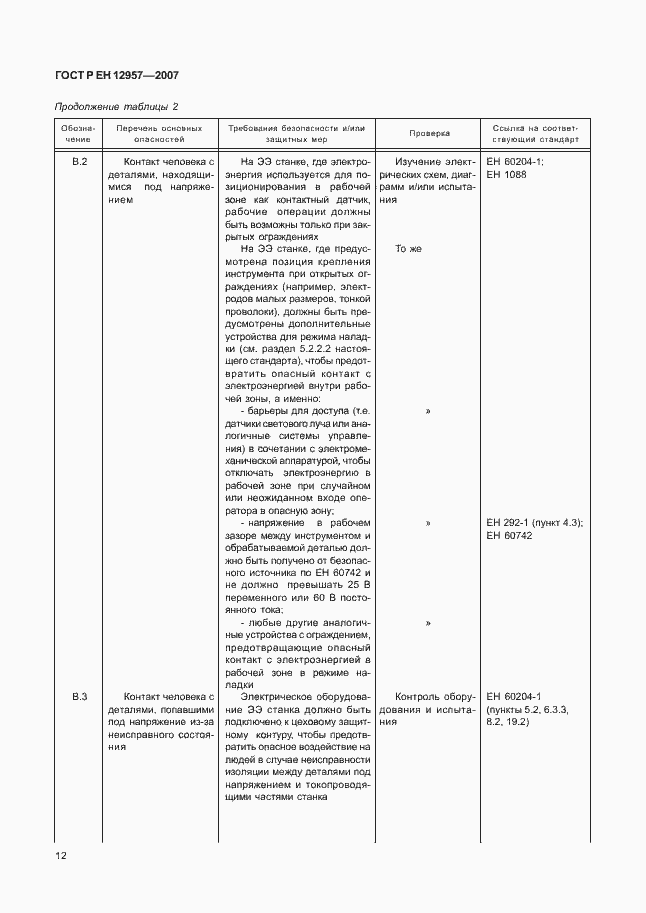 Страница 16 ГОСТ Р ЕН 12957-2007