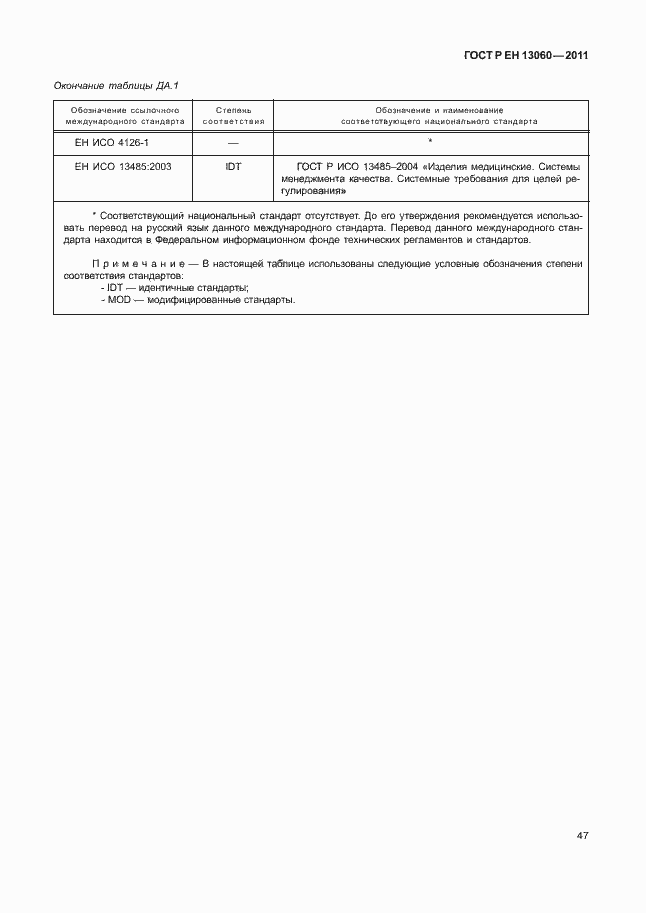 Страница 51 ГОСТ Р ЕН 13060-2011