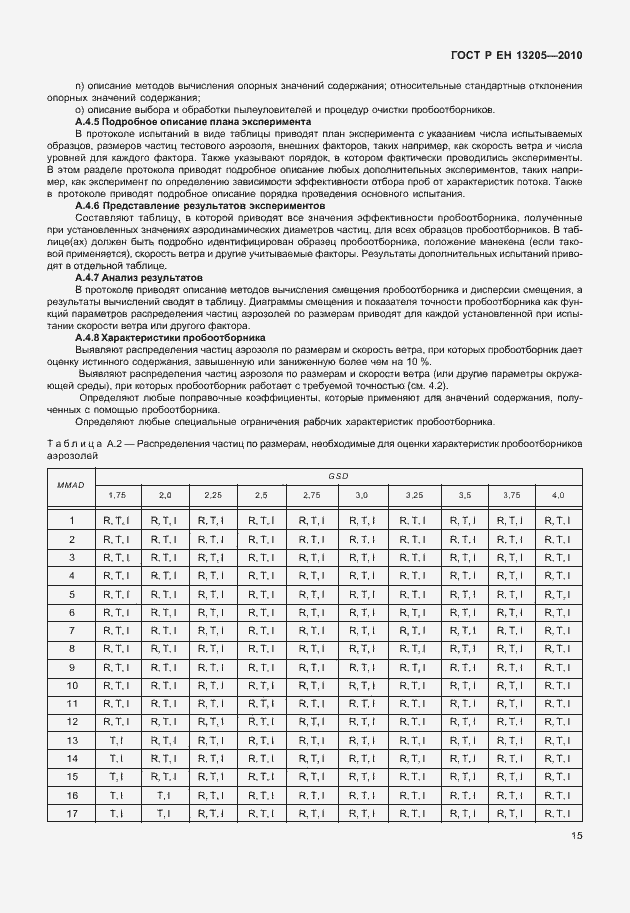 Страница 21 ГОСТ Р ЕН 13205-2010