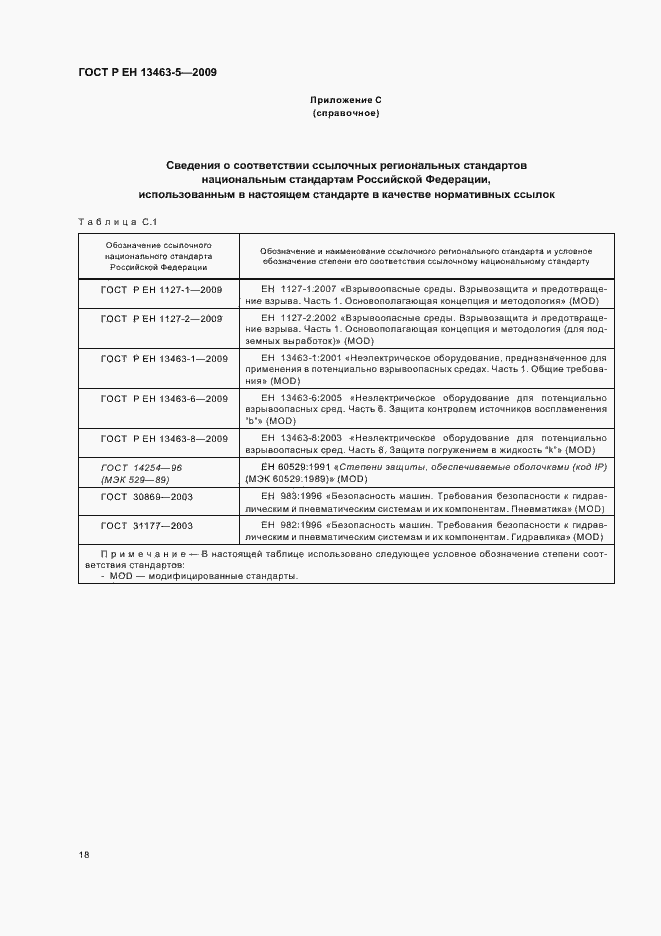 Страница 22 ГОСТ Р ЕН 13463-5-2009