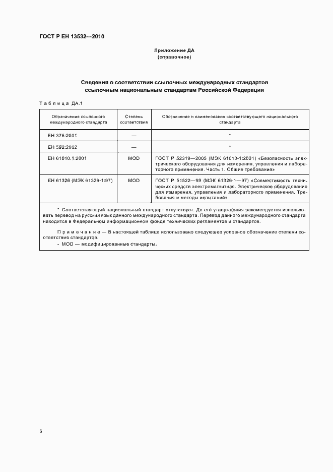 Страница 10 ГОСТ Р ЕН 13532-2010