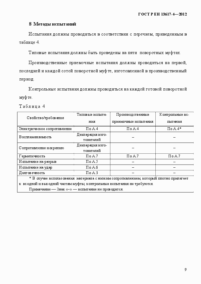 Страница 14 ГОСТ Р ЕН 13617-4-2012