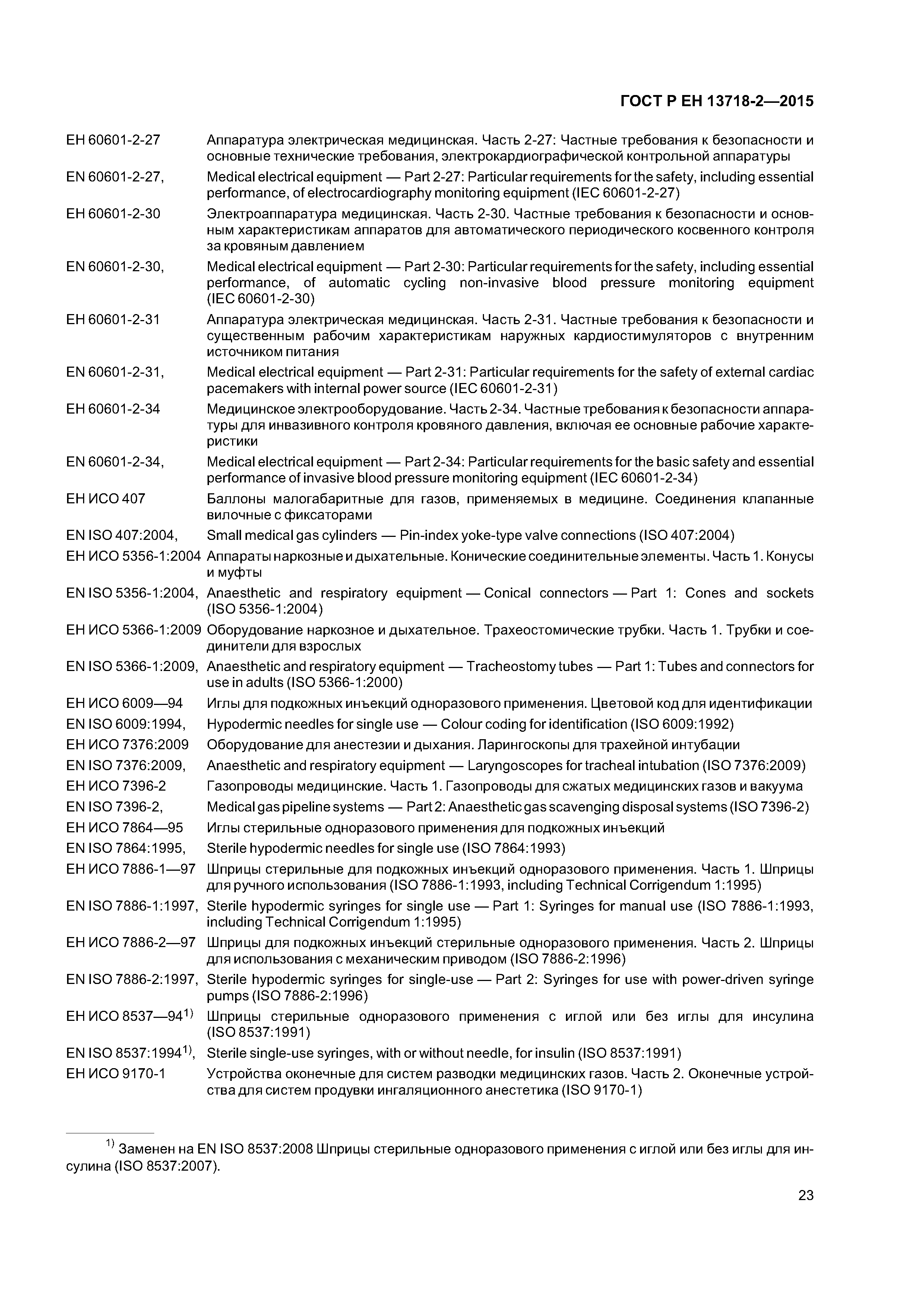 Страница 27 ГОСТ Р ЕН 13718-2-2015
