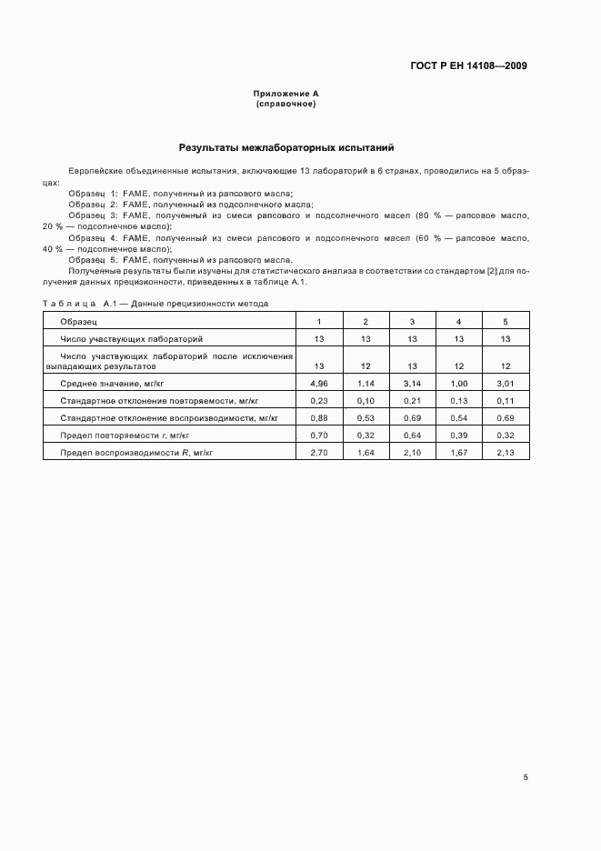 Страница 9 ГОСТ Р ЕН 14108-2009