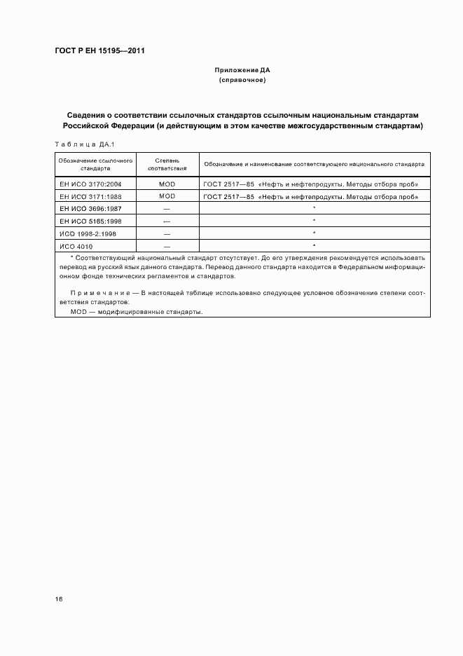 Страница 20 ГОСТ Р ЕН 15195-2011