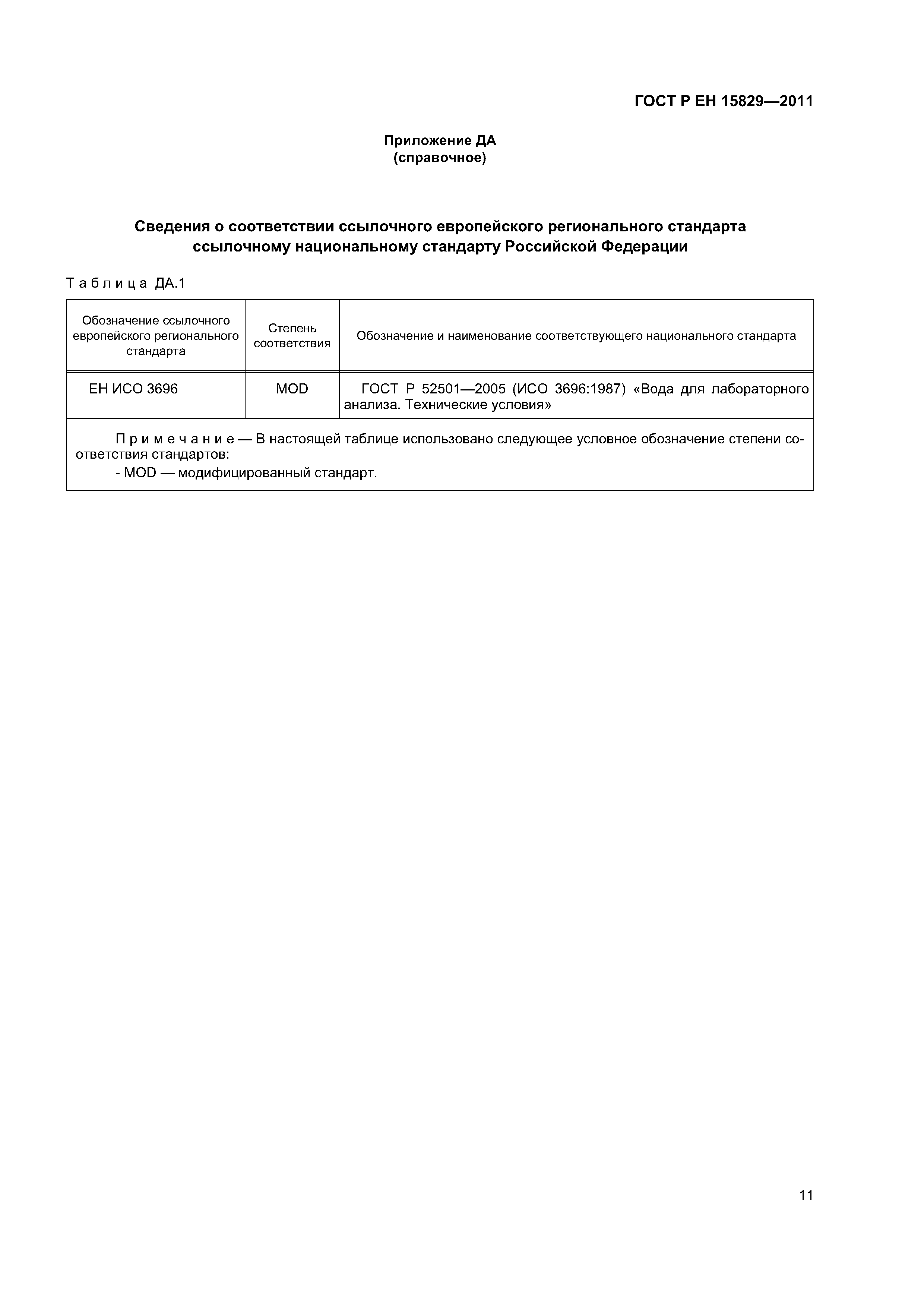 Страница 14 ГОСТ Р ЕН 15829-2011