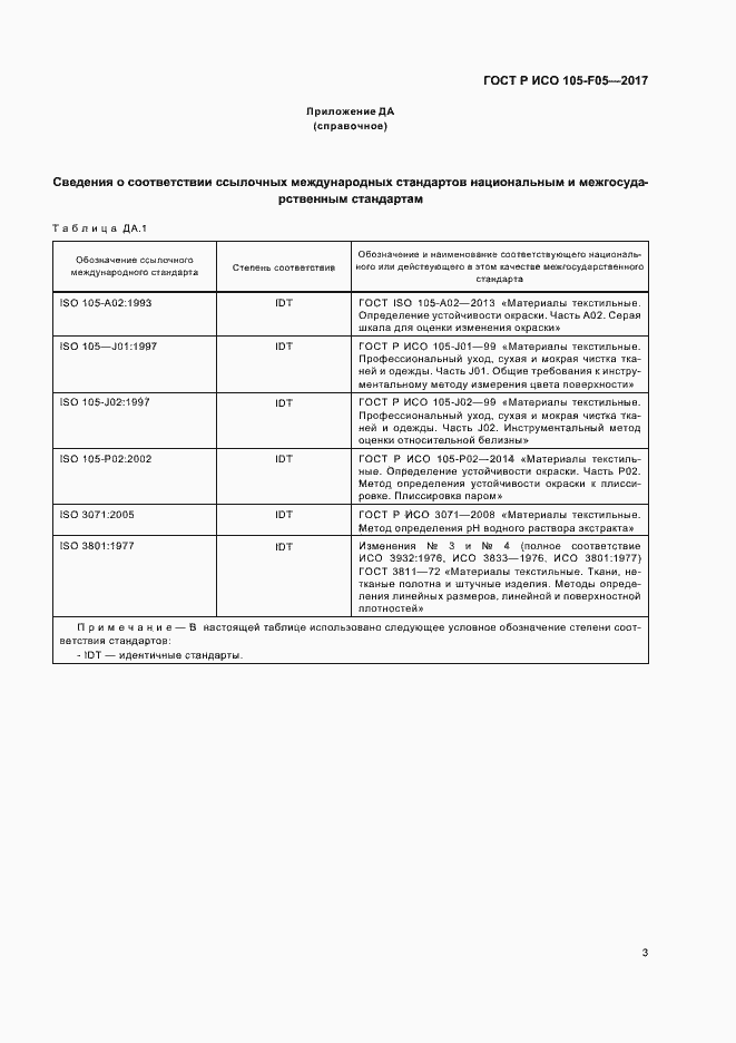 Страница 6 ГОСТ Р ИСО 105-F05-2017