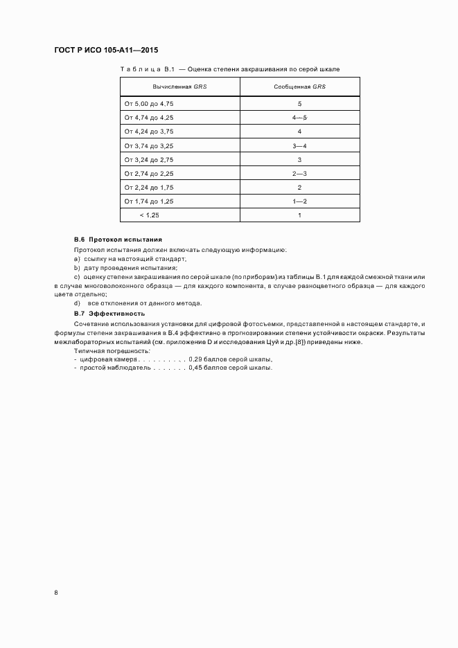 Страница 11 ГОСТ Р ИСО 105-A11-2015