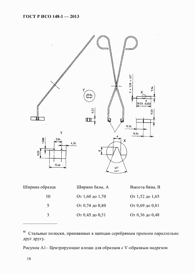 Страница 22 ГОСТ Р ИСО 148-1-2013