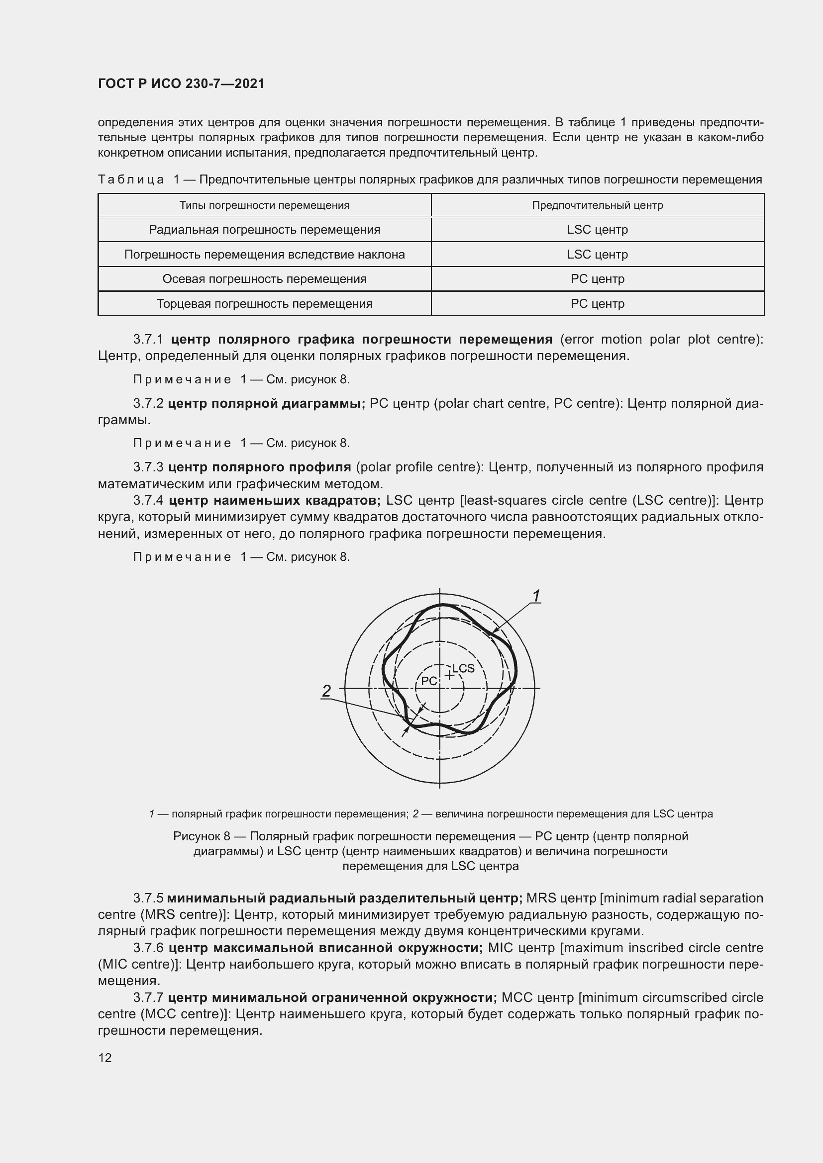 Страница 16 ГОСТ Р ИСО 230-7-2021