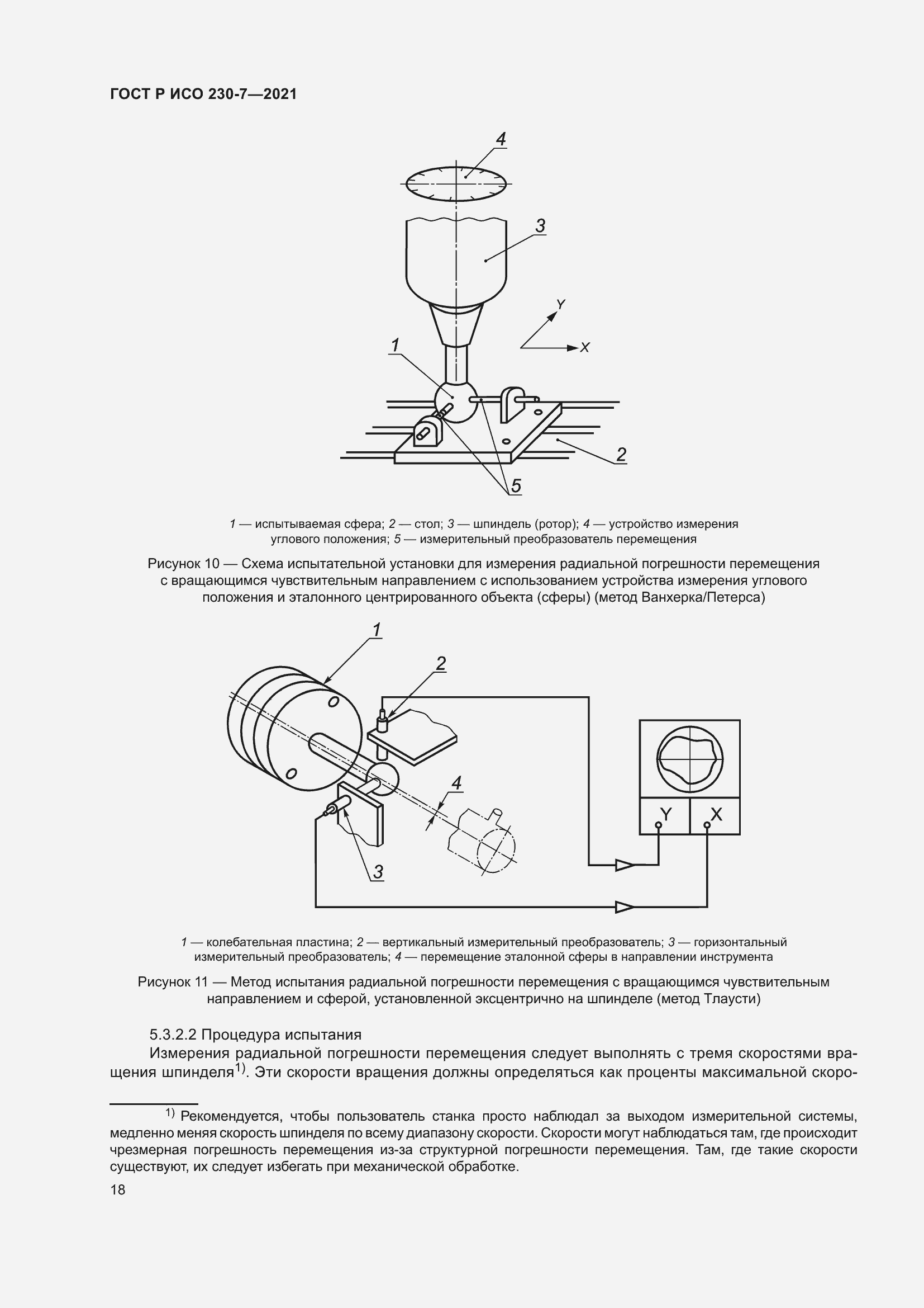 Страница 22 ГОСТ Р ИСО 230-7-2021