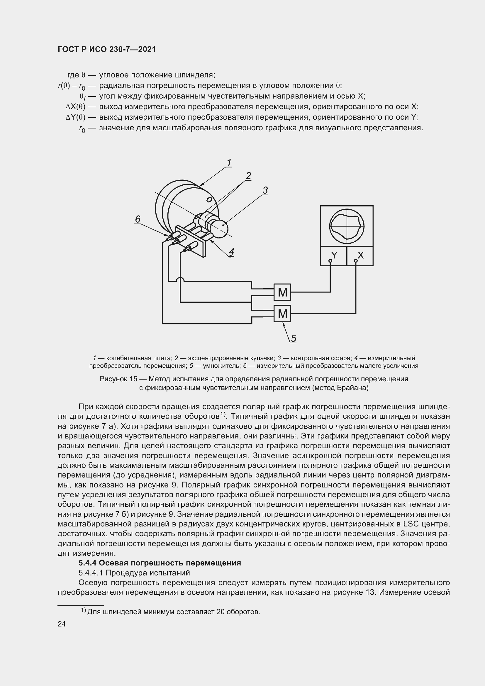 Страница 28 ГОСТ Р ИСО 230-7-2021