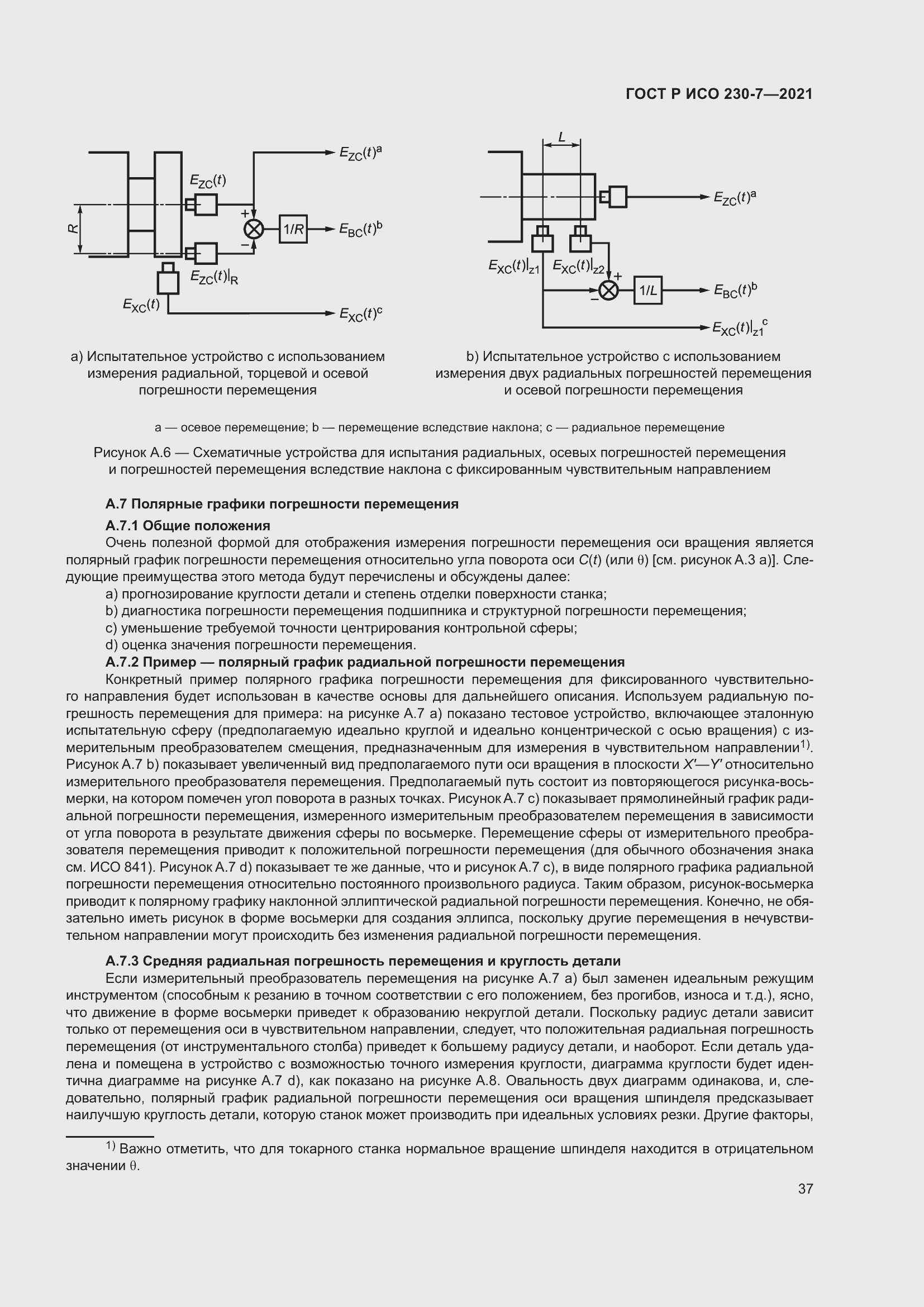 Страница 41 ГОСТ Р ИСО 230-7-2021