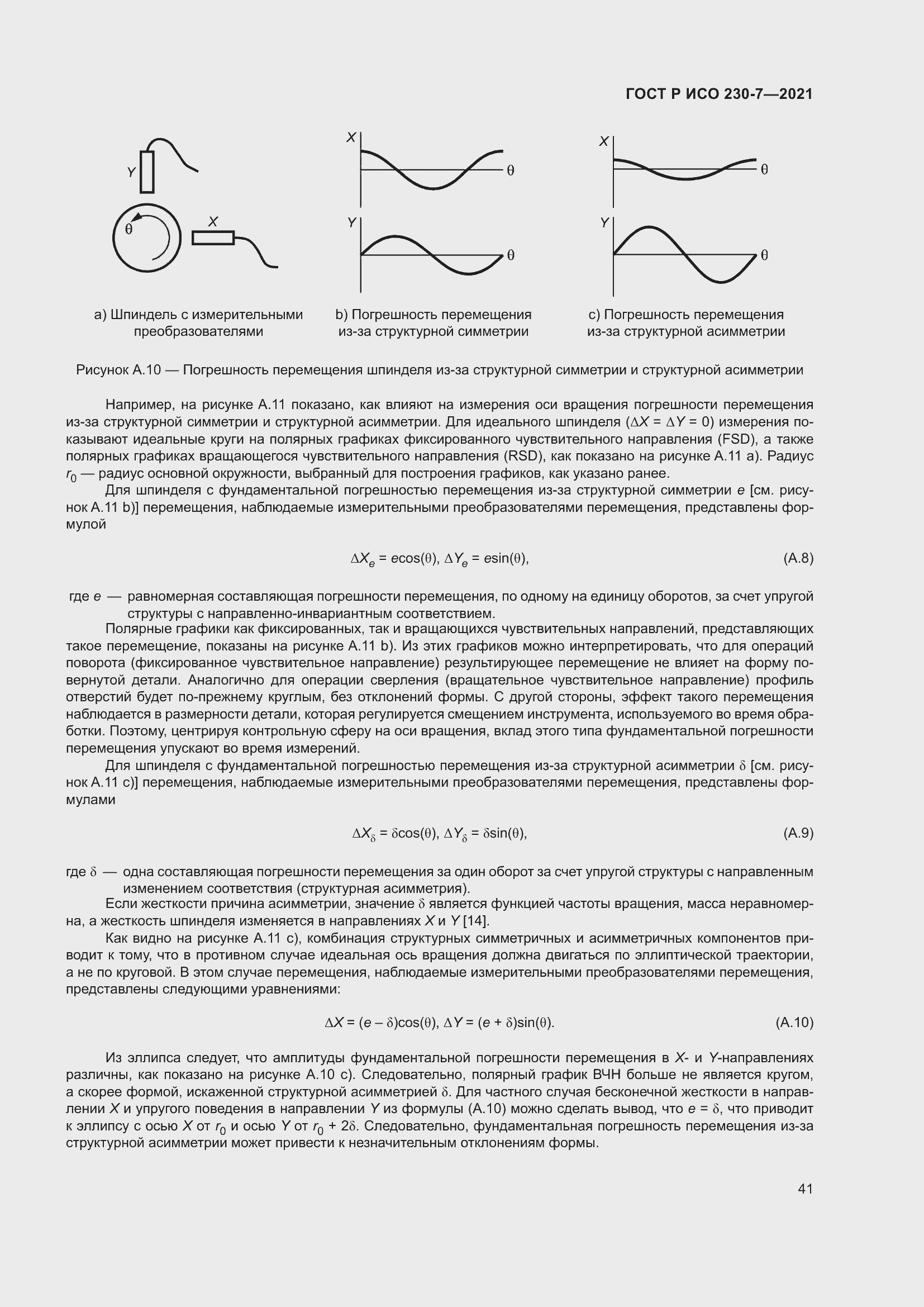 Страница 45 ГОСТ Р ИСО 230-7-2021