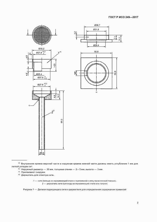 Страница 5 ГОСТ Р ИСО 249-2017