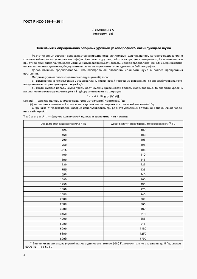 Страница 8 ГОСТ Р ИСО 389-4-2011