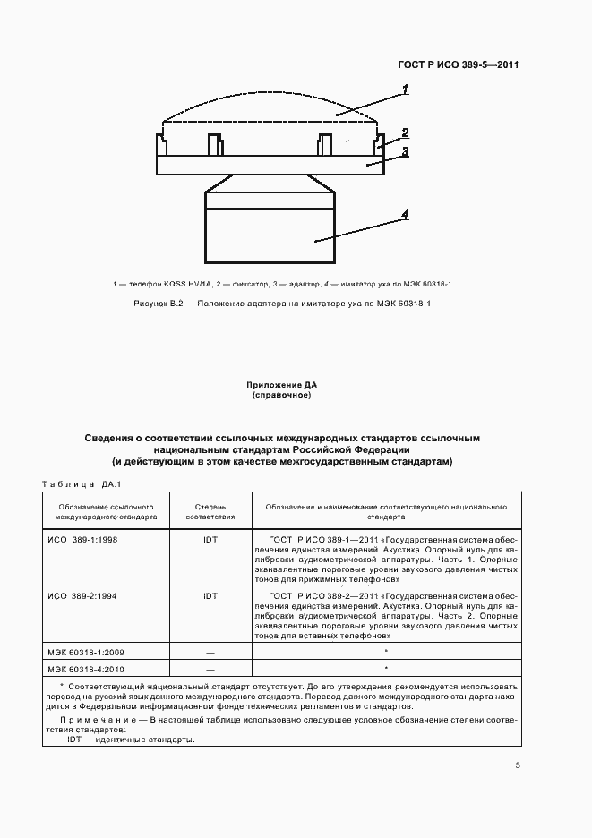 Страница 7 ГОСТ Р ИСО 389-5-2011