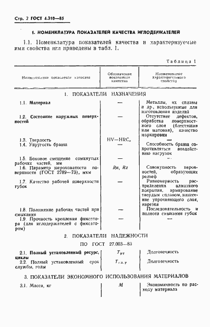 Страница 4 ГОСТ 4.310-85