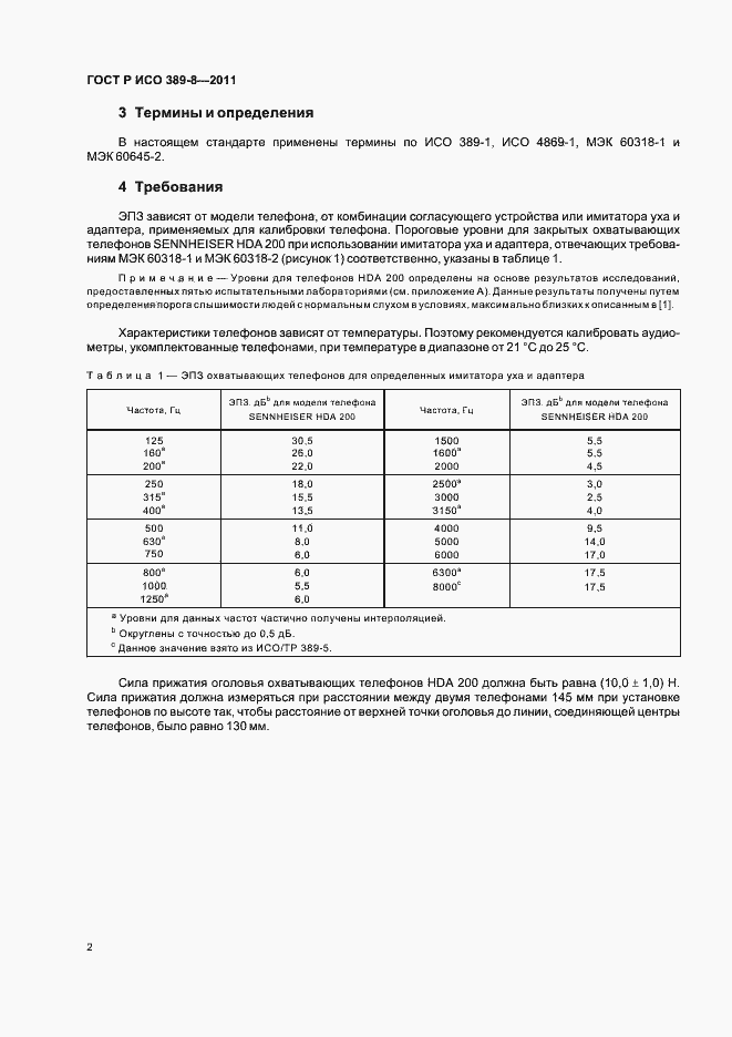 Страница 6 ГОСТ Р ИСО 389-8-2011