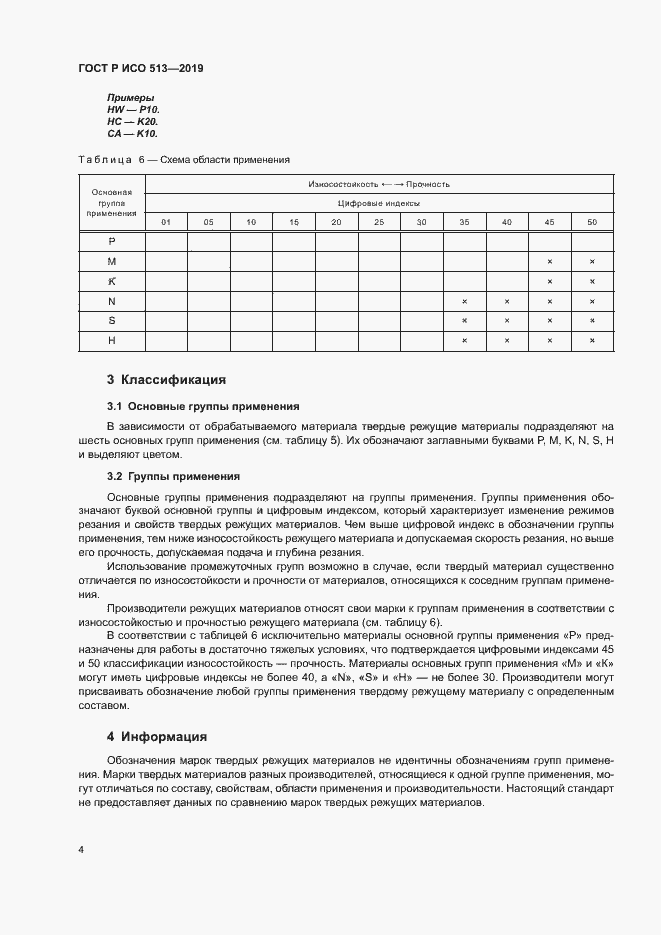Страница 6 ГОСТ Р ИСО 513-2019