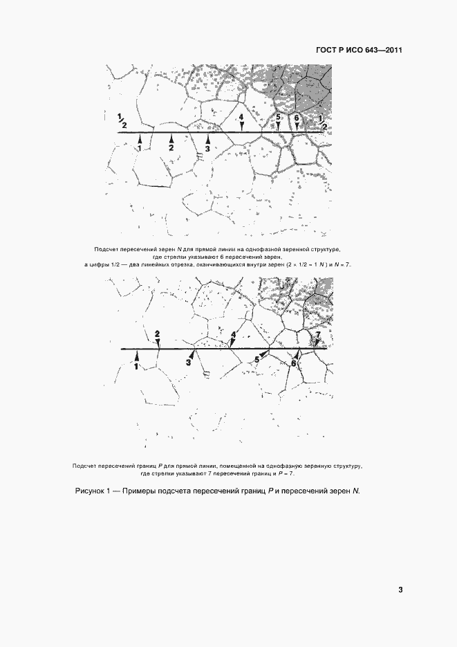 Страница 6 ГОСТ Р ИСО 643-2011