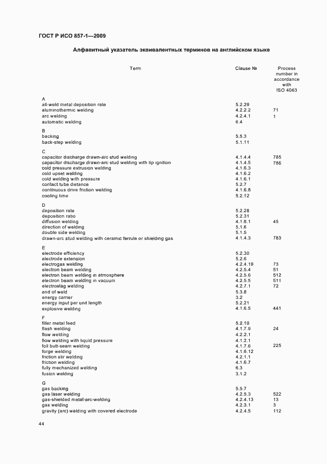 Страница 48 ГОСТ Р ИСО 857-1-2009