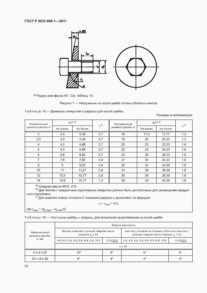 Страница 28 ГОСТ Р ИСО 898-1-2011