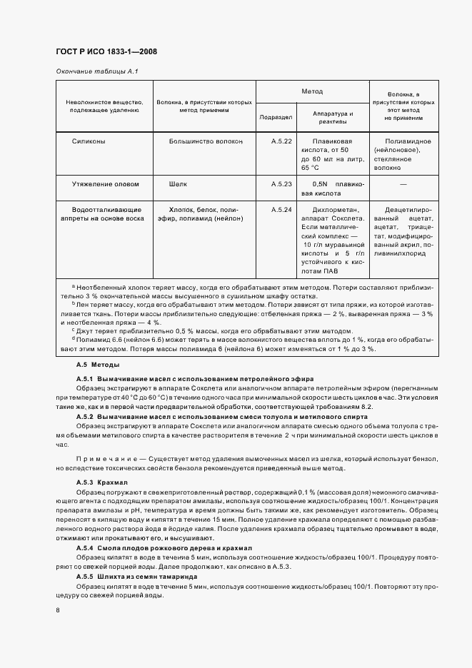 Страница 11 ГОСТ Р ИСО 1833-1-2008