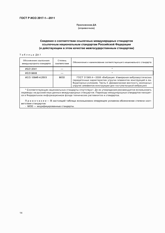 Страница 18 ГОСТ Р ИСО 2017-1-2011