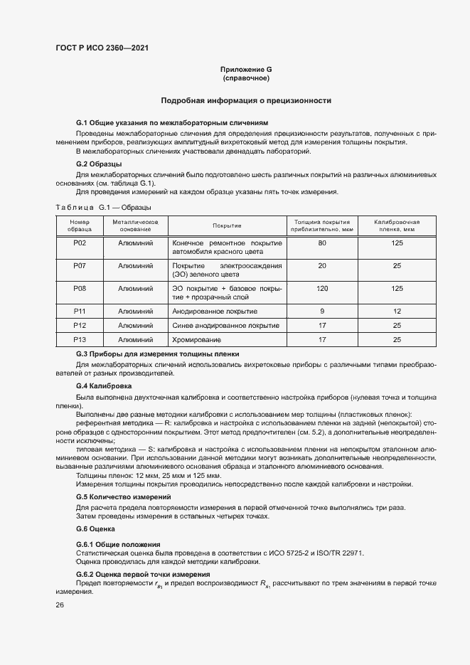 Страница 29 ГОСТ Р ИСО 2360-2021