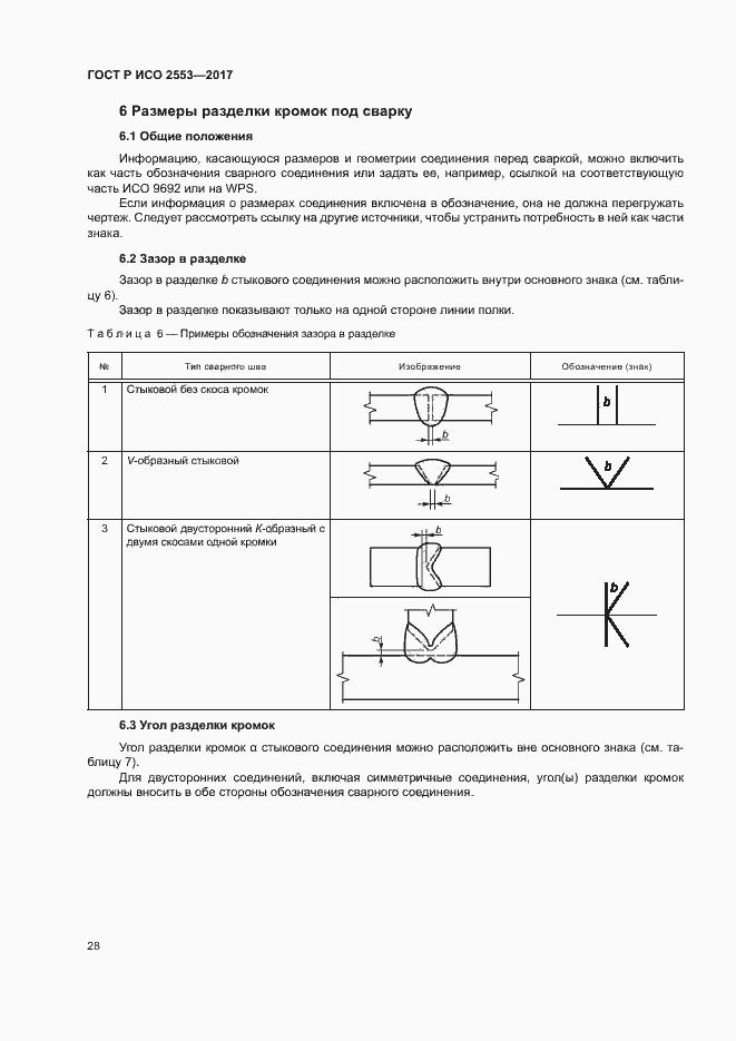 Страница 31 ГОСТ Р ИСО 2553-2017