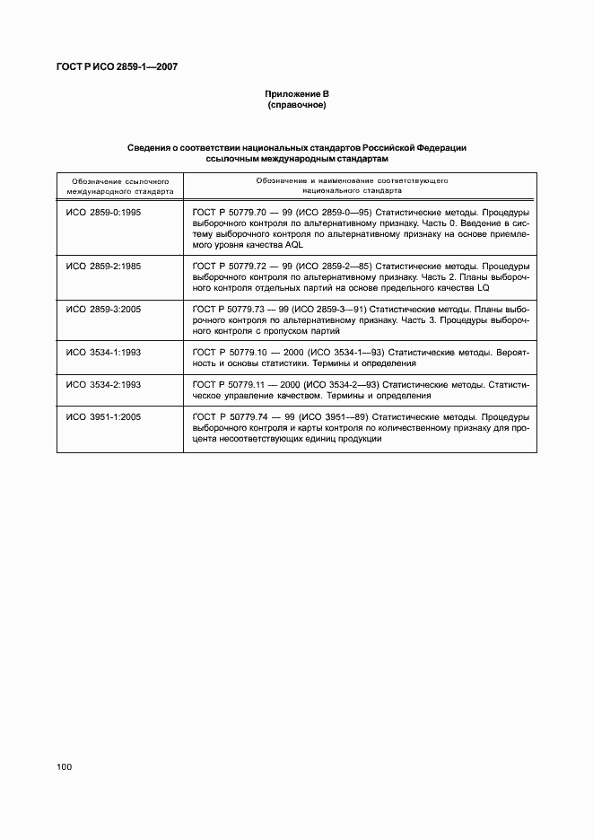 Страница 103 ГОСТ Р ИСО 2859-1-2007