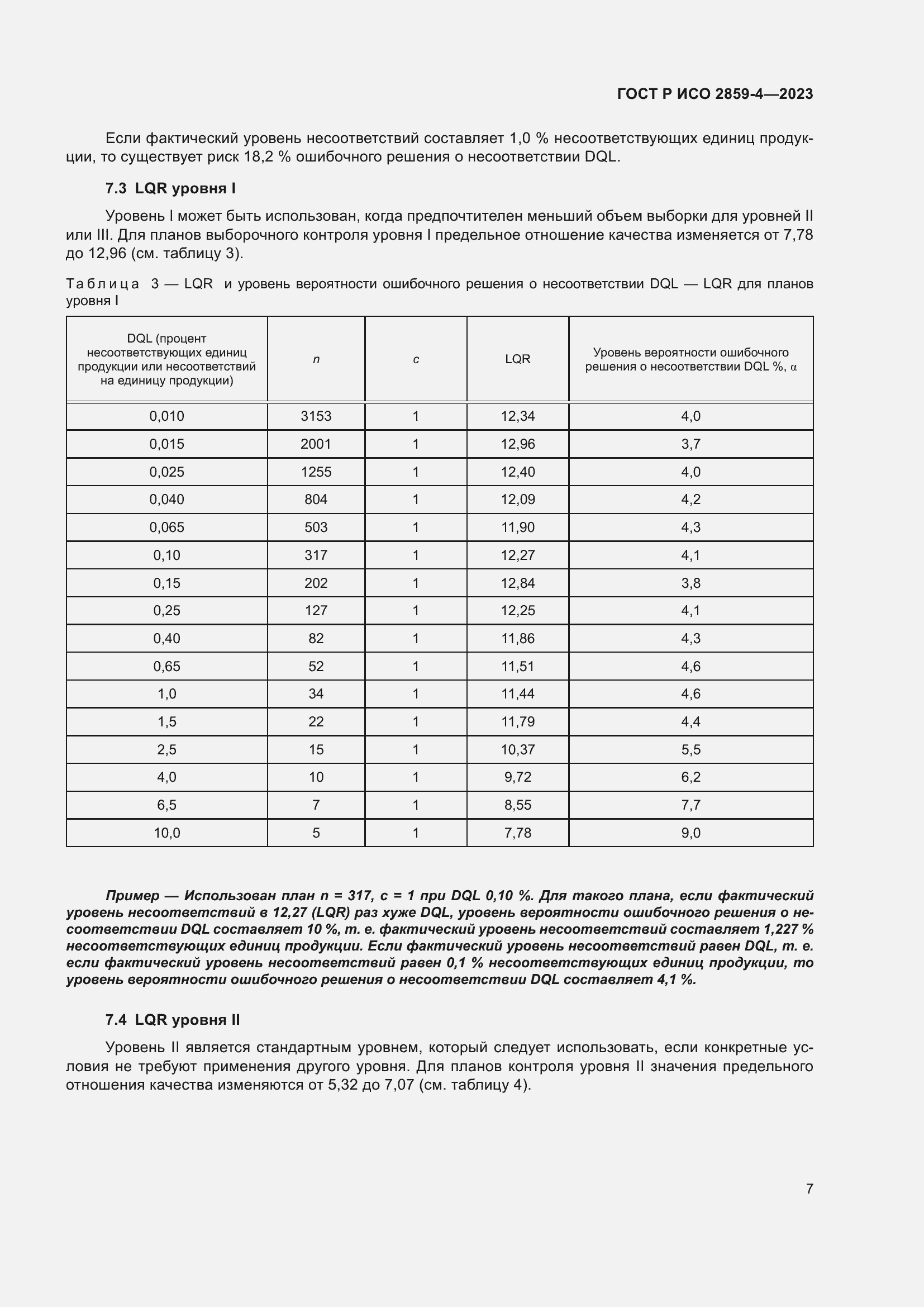 Страница 11 ГОСТ Р ИСО 2859-4-2023