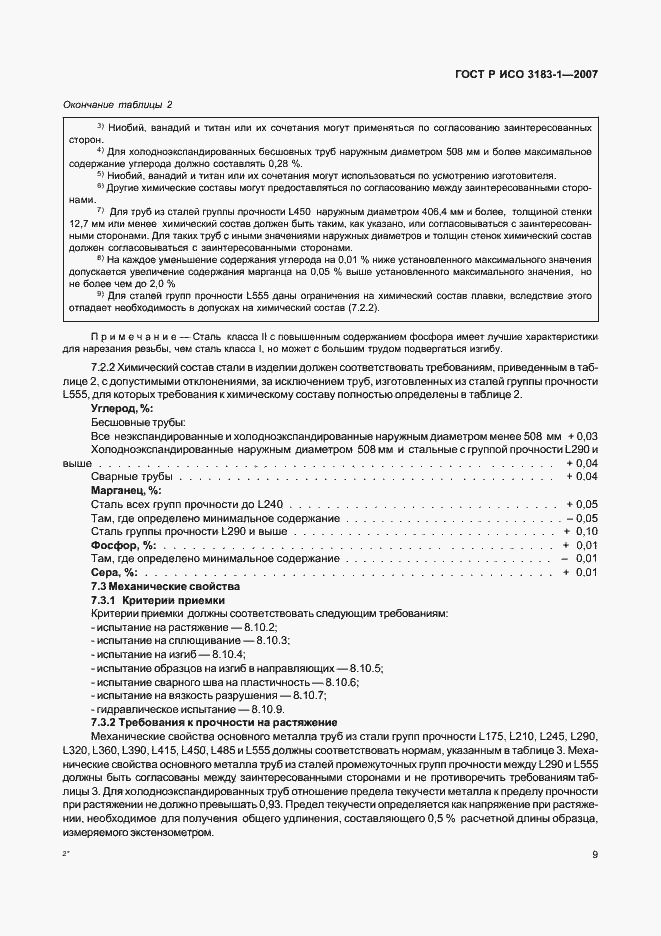 Страница 13 ГОСТ Р ИСО 3183-1-2007