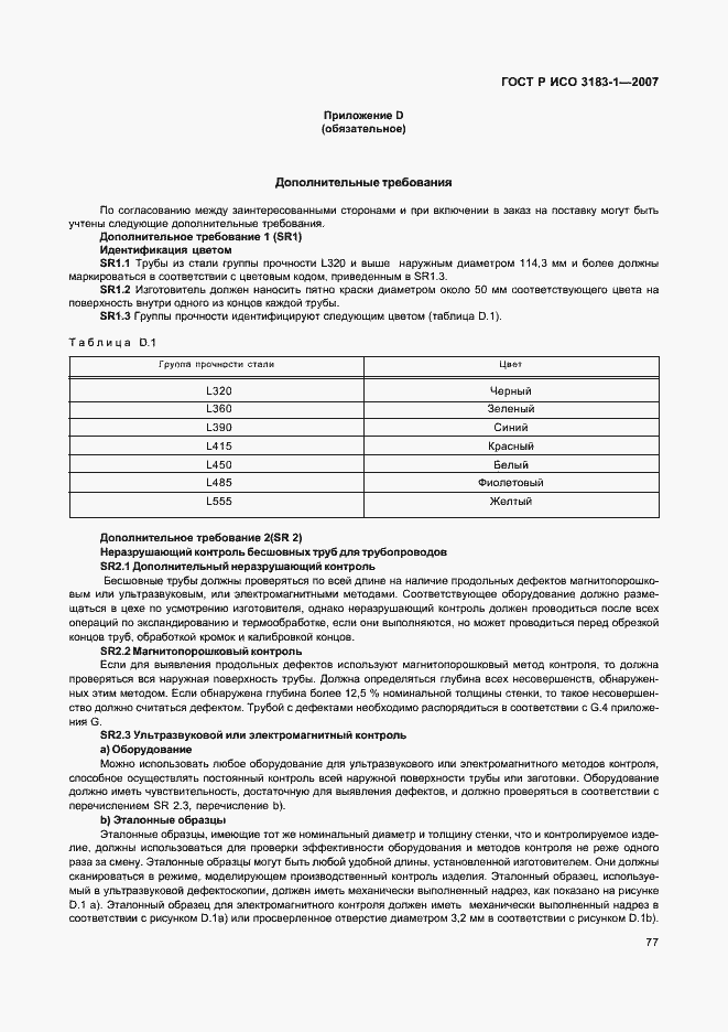 Страница 81 ГОСТ Р ИСО 3183-1-2007