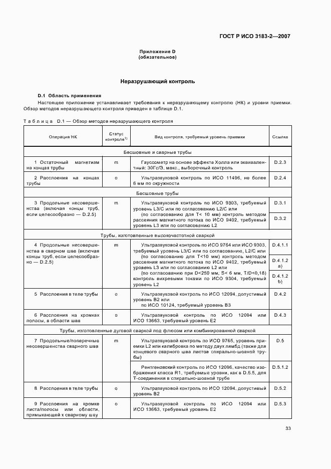 Страница 37 ГОСТ Р ИСО 3183-2-2007