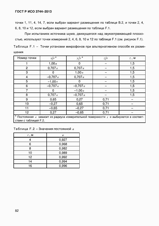 Страница 86 ГОСТ Р ИСО 3744-2013
