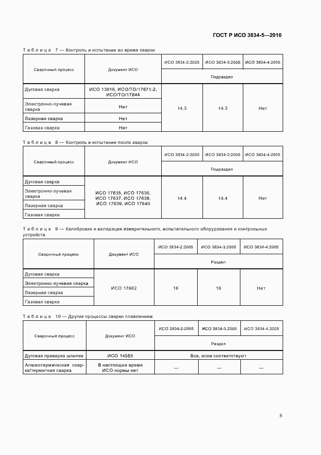 Страница 9 ГОСТ Р ИСО 3834-5-2010